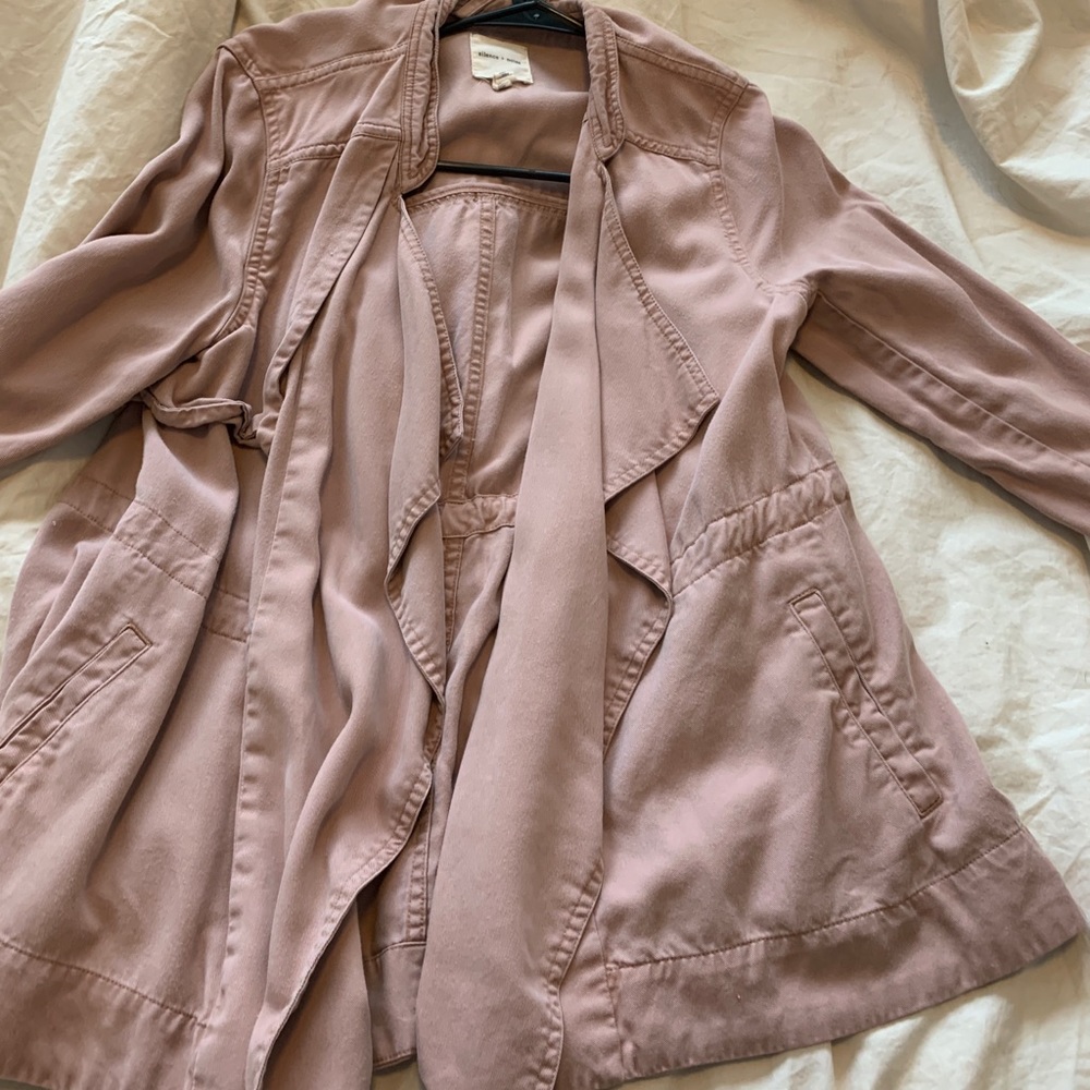 Dusty rose utility jacket